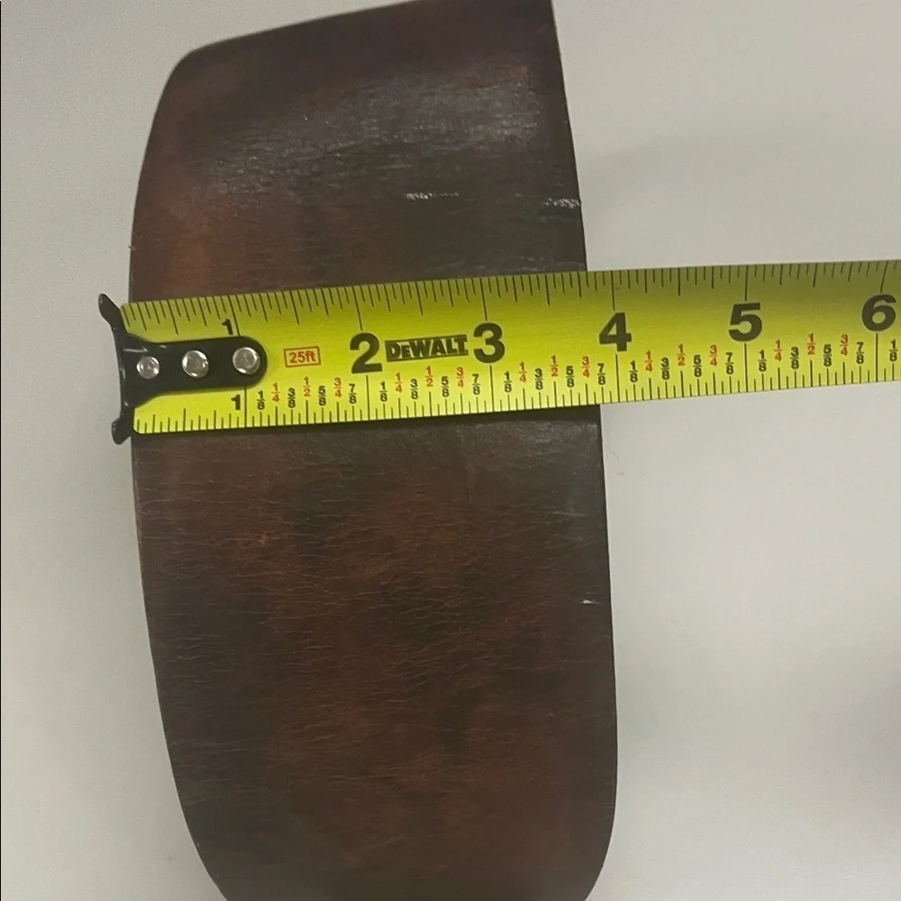 Classic Brown Leather Belt / Workout or weight belt